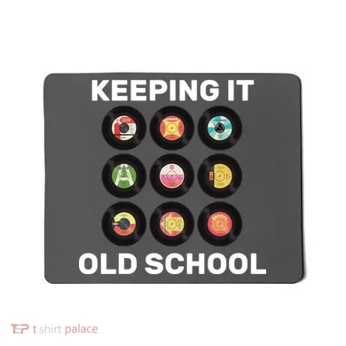 Keeping It Old School Mousepad