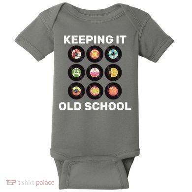 Keeping It Old School Baby Bodysuit