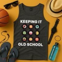 Keeping It Old School Tank Top thumb 4