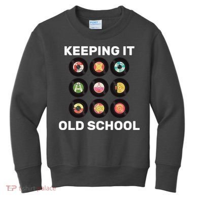 Keeping It Old School Kids Sweatshirt