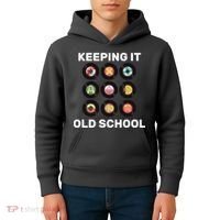 Keeping It Old School Kids Hoodie thumb 4