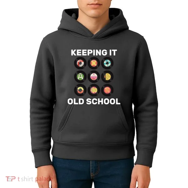 Keeping It Old School Kids Hoodie