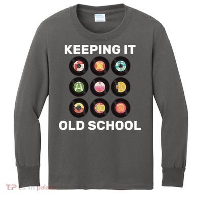 Keeping It Old School Kids Long Sleeve Shirt