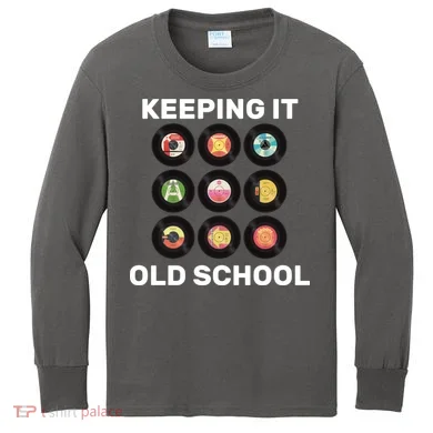 Keeping It Old School Kids Long Sleeve Shirt
