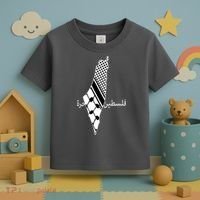 Keffiyeh Scarf Palestine Map Arabic Free Palestine Toddler T-Shirt thumb 3