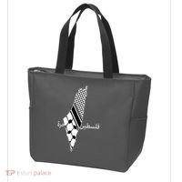 Keffiyeh Scarf Palestine Map Arabic Free Palestine Tote Bag thumb 3