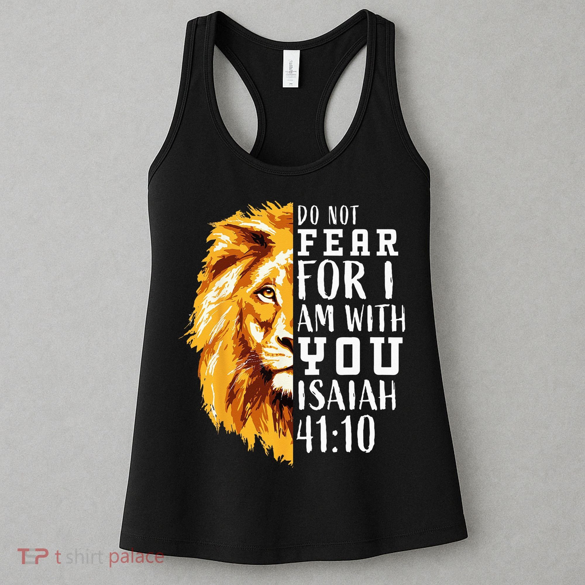 Kids Easter Gifts Christian Bible Verse Lion Of Judah Women's Tank Top
