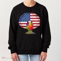 Kente African American Woman Women's Sweatshirt thumb 0