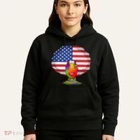 Kente African American Woman Hoodie thumb 5
