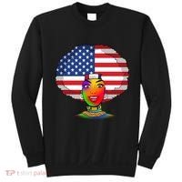 Kente African American Woman Sweatshirt thumb 0