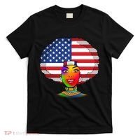 Kente African American Woman T-Shirt thumb 0