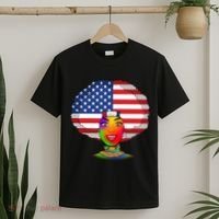 Kente African American Woman T-Shirt thumb 2
