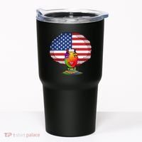 Kente African American Woman Tumbler thumb 0