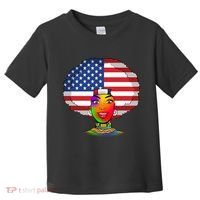 Kente African American Woman Toddler T-Shirt thumb 0