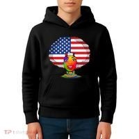Kente African American Woman Kids Hoodie thumb 4