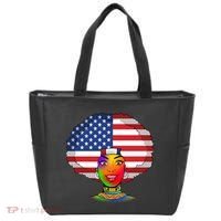 Kente African American Woman Tote Bag thumb 0