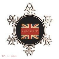 Knackered England Union Jack Flag Uk British Slang Ornament thumb 0