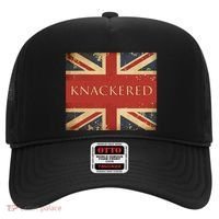 Knackered England Union Jack Flag Uk British Slang Hat thumb 0