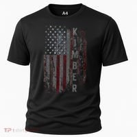 Kimber Family American Flag Cooling Performance Crew T-Shirt thumb 0