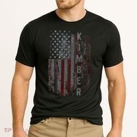 Kimber Family American Flag Cooling Performance Crew T-Shirt thumb 2