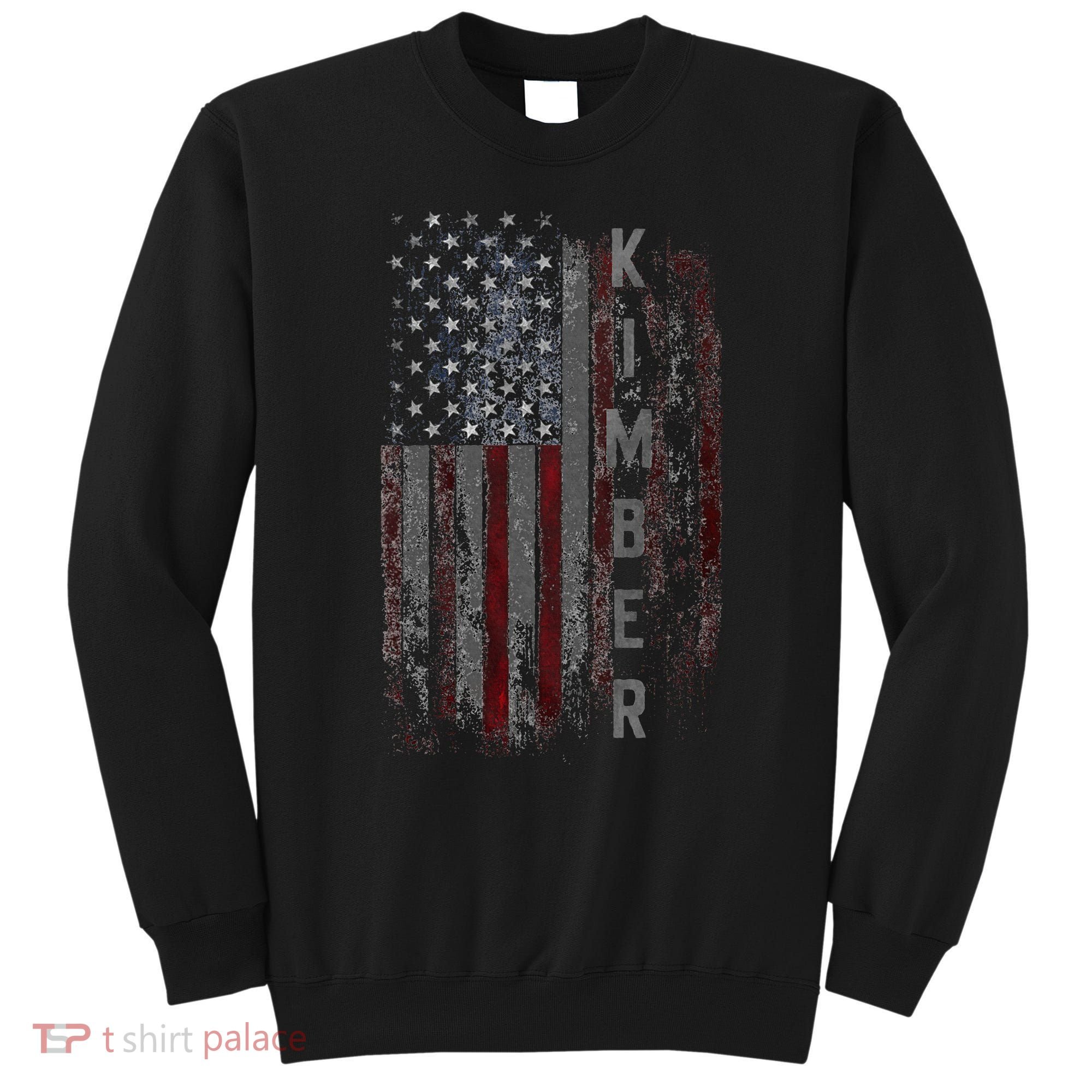 Kimber Family American Flag Sweatshirt