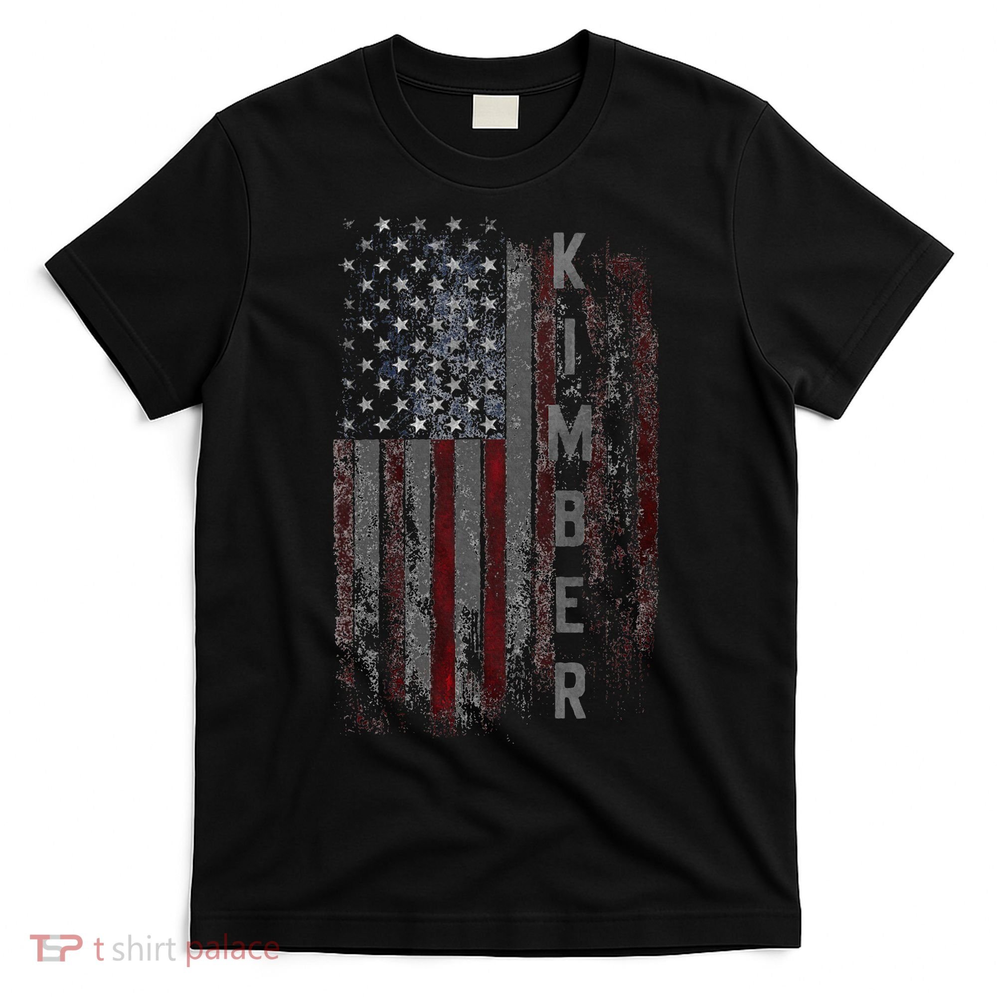 Kimber Family American Flag T-Shirt