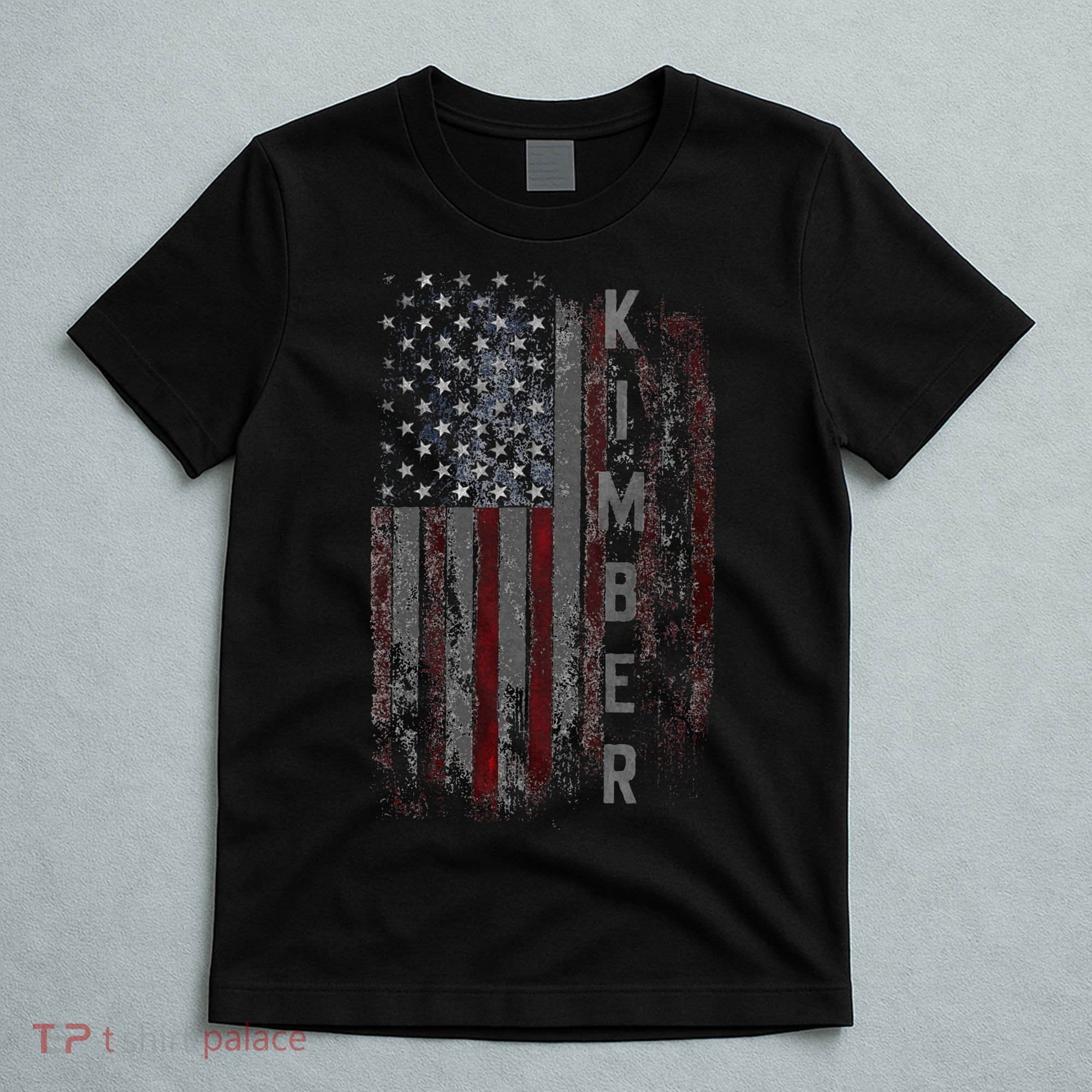 Kimber Family American Flag T-Shirt