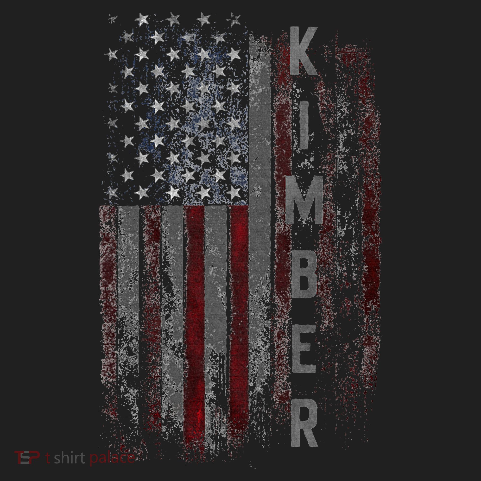 Kimber Family American Flag Beanie