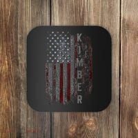 Kimber Family American Flag Coaster thumb 0