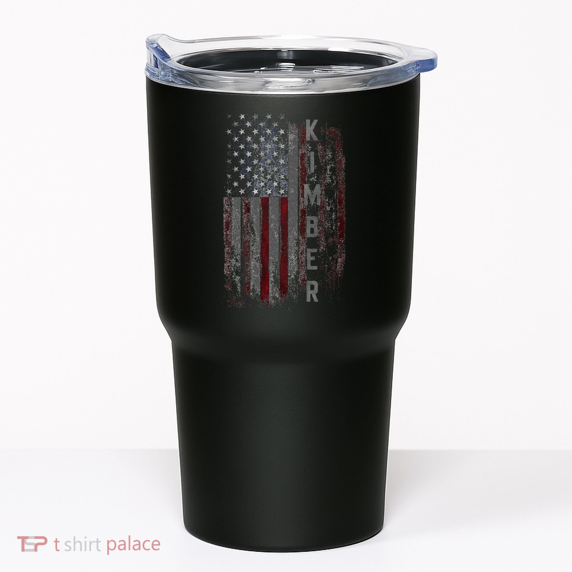 Kimber Family American Flag Tumbler