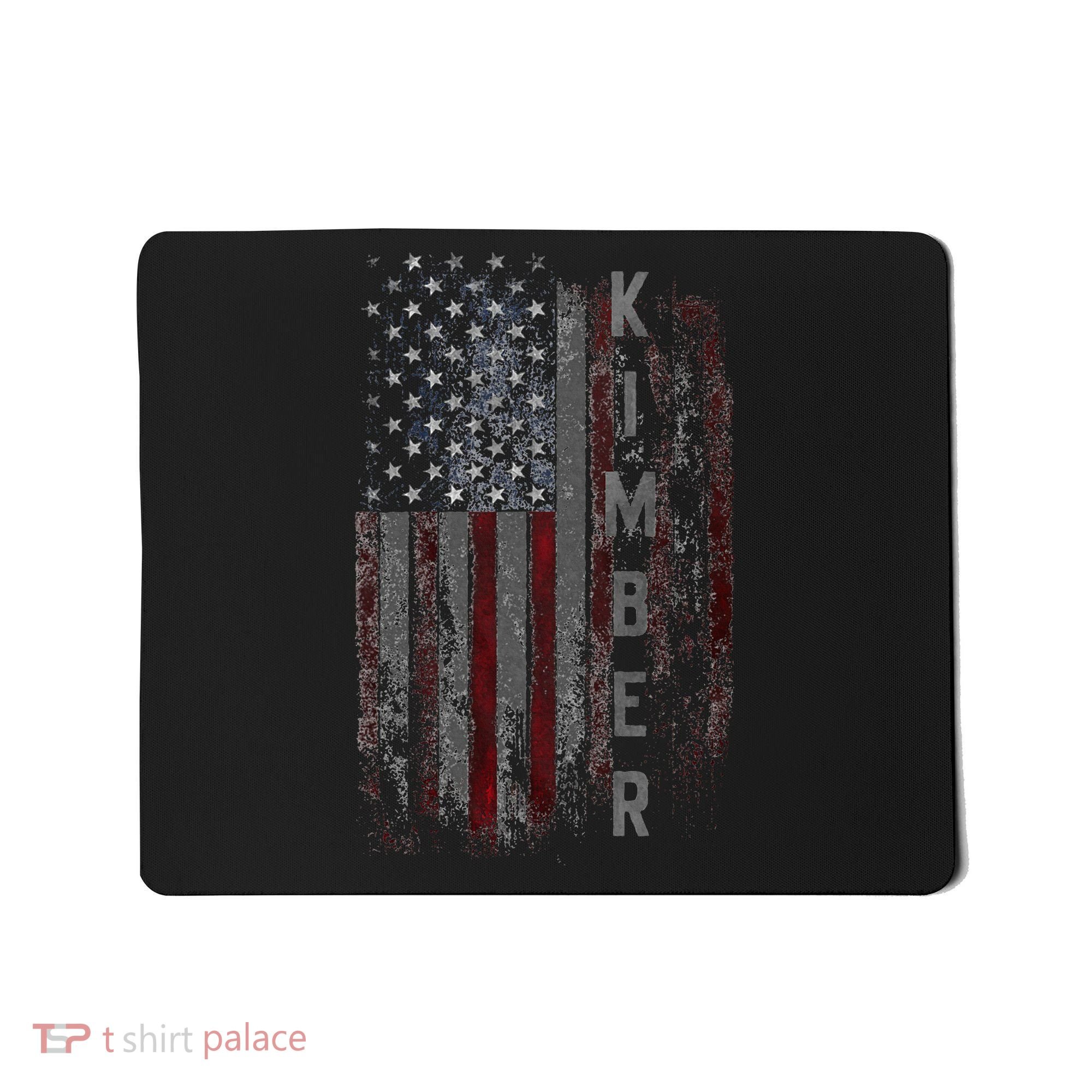 Kimber Family American Flag Mousepad