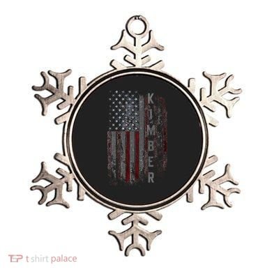 Kimber Family American Flag Ornament