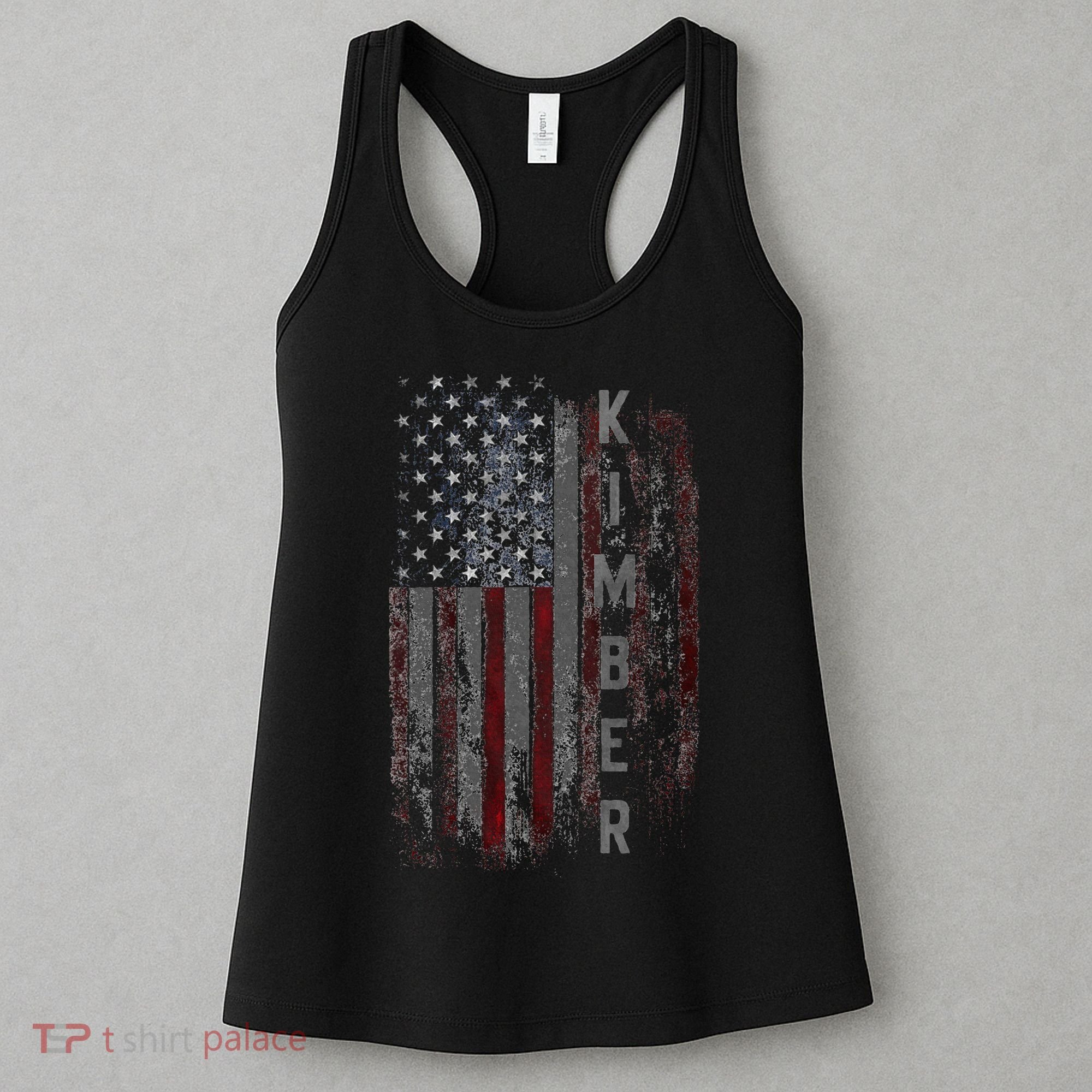 Kimber Family American Flag Women's Tank Top