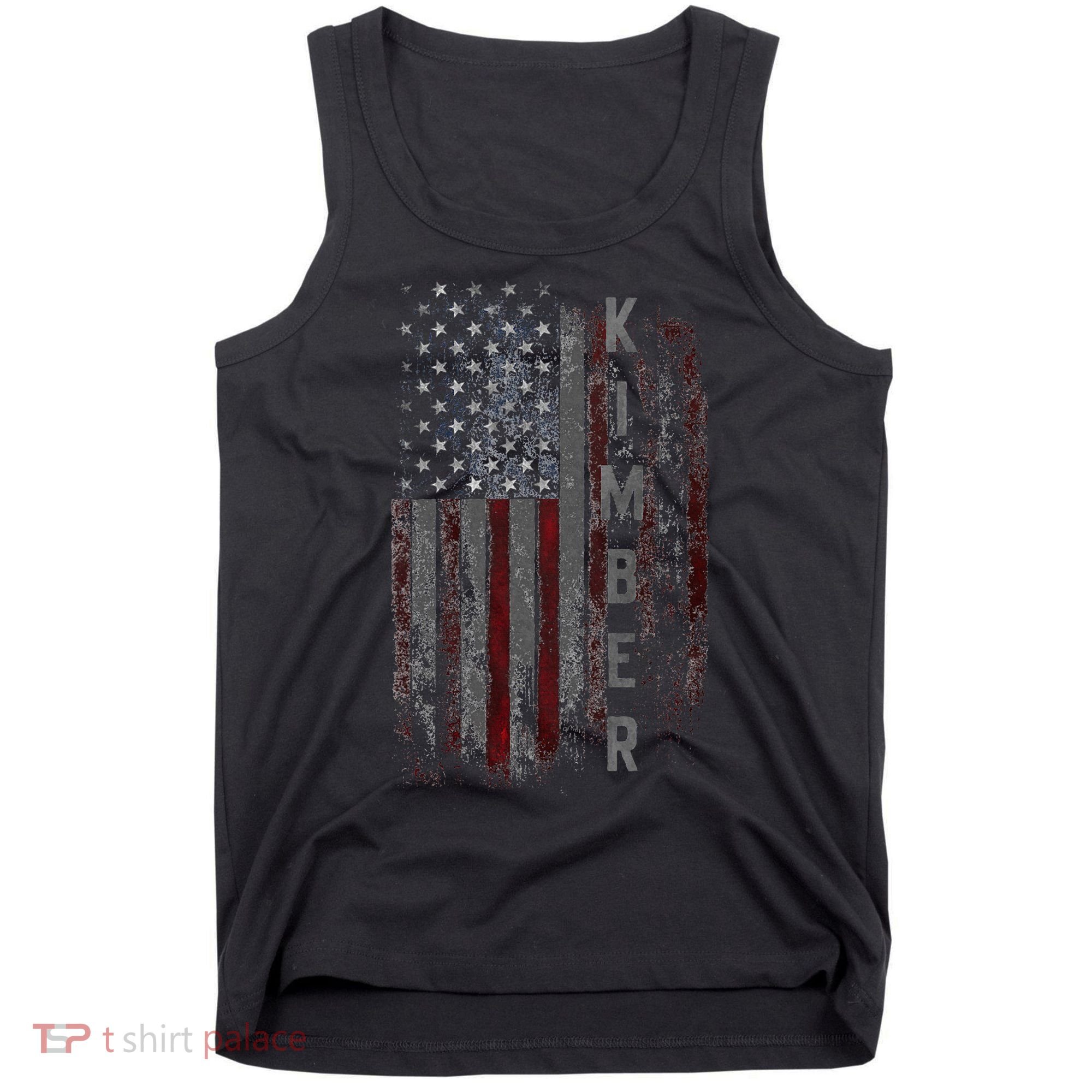 Kimber Family American Flag Tank Top