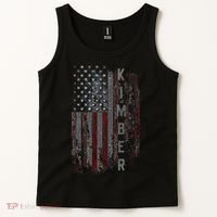Kimber Family American Flag Tank Top thumb 2