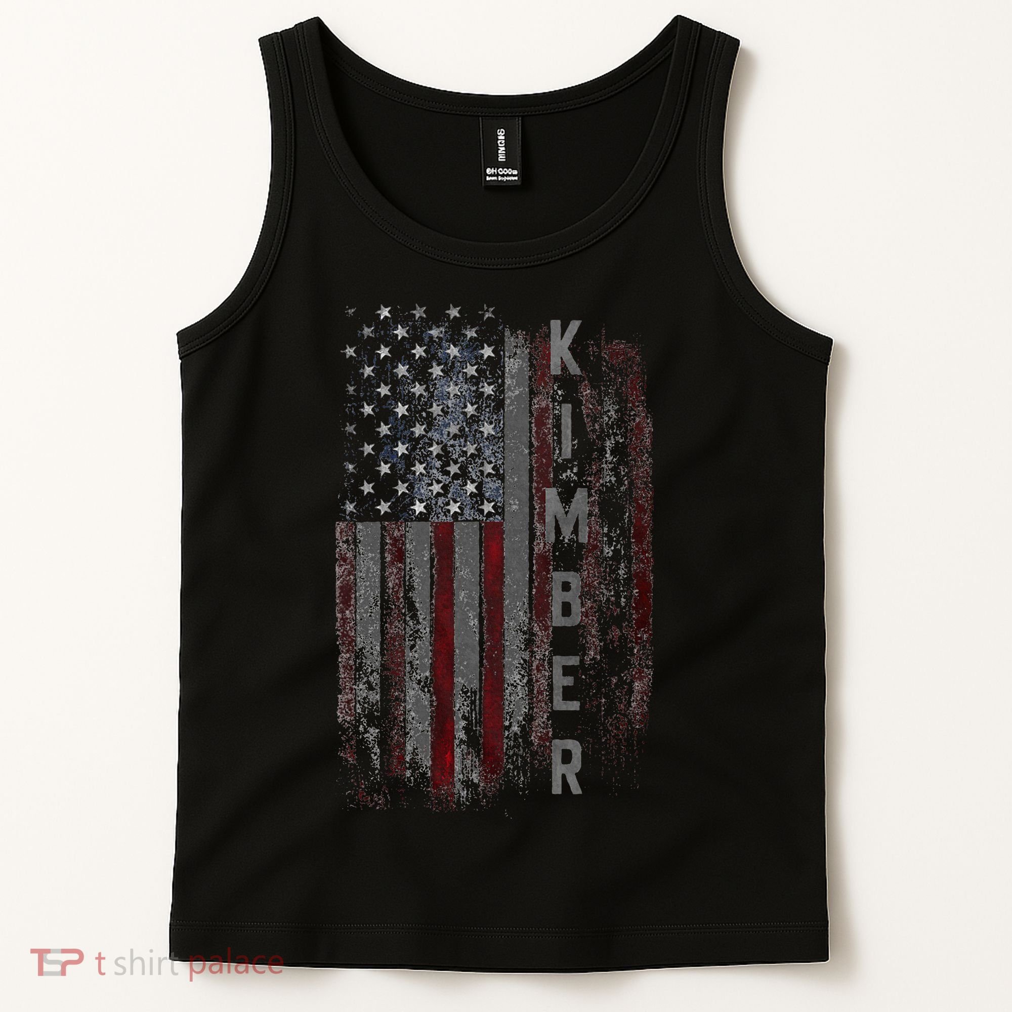 Kimber Family American Flag Tank Top