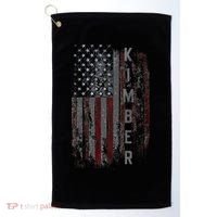 Kimber Family American Flag Golf Towel thumb 0