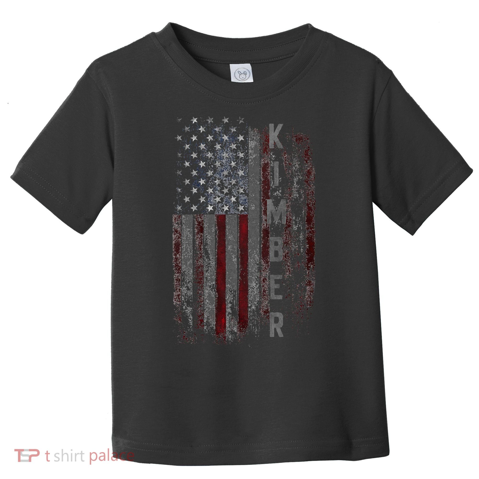 Kimber Family American Flag Toddler T-Shirt