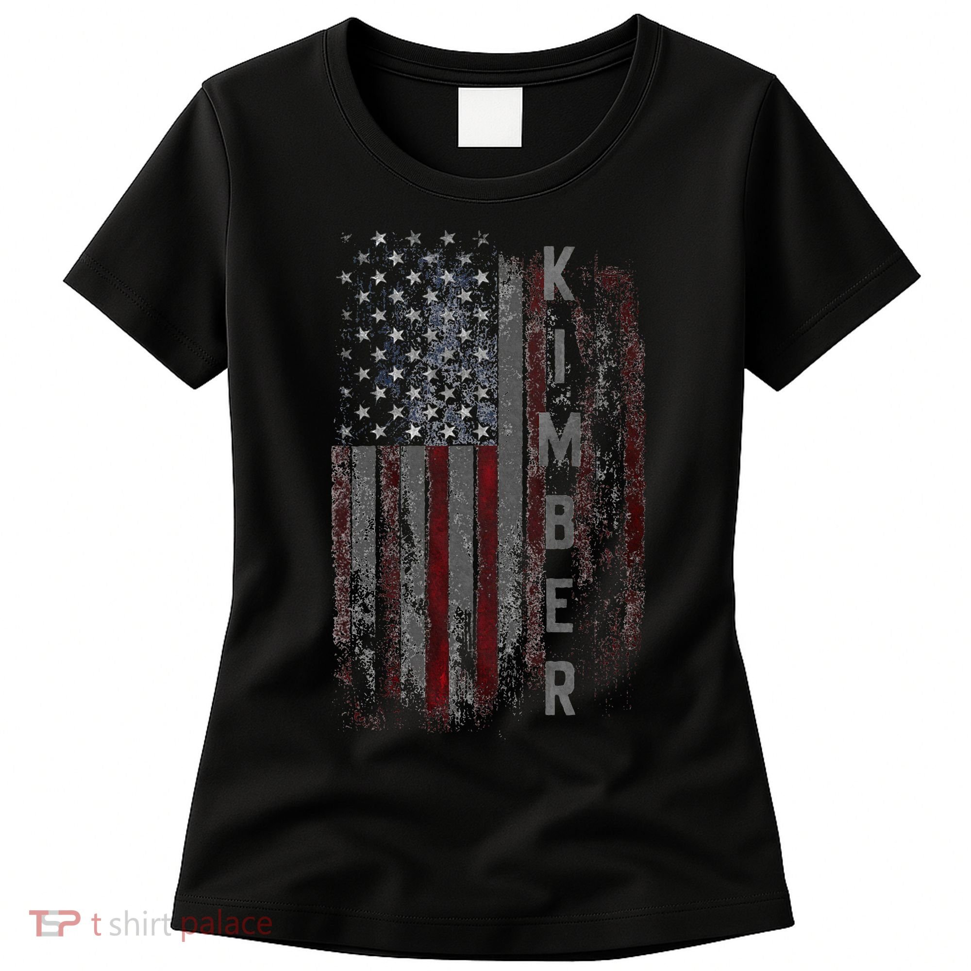Kimber Family American Flag Women's T-Shirt