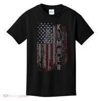 Kimber Family American Flag Kids T-Shirt thumb 0