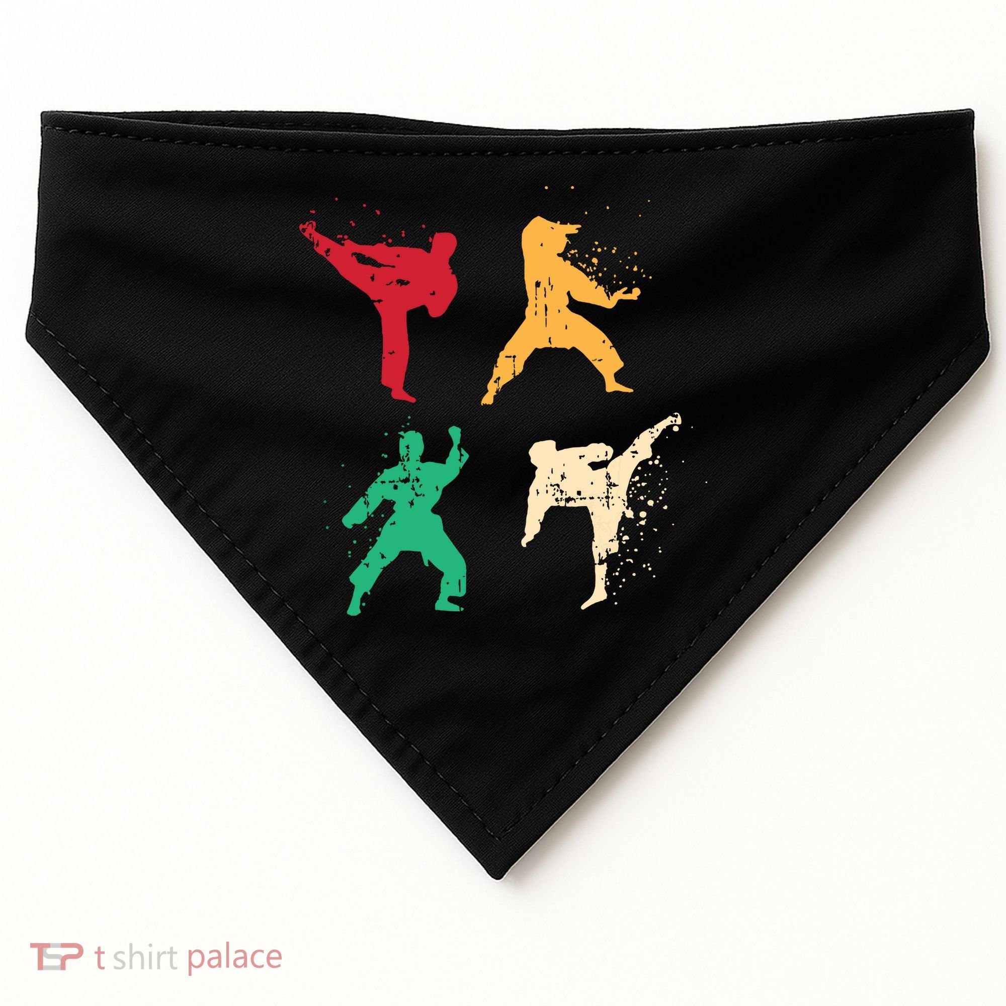 Karate For A Martial Art Enthusiast USA-Made Doggie Bandana
