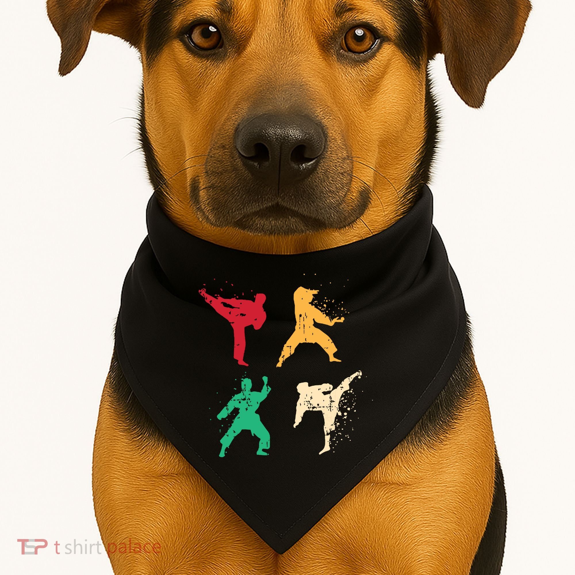 Karate For A Martial Art Enthusiast USA-Made Doggie Bandana