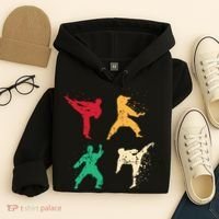 Karate For A Martial Art Enthusiast Hoodie thumb 4