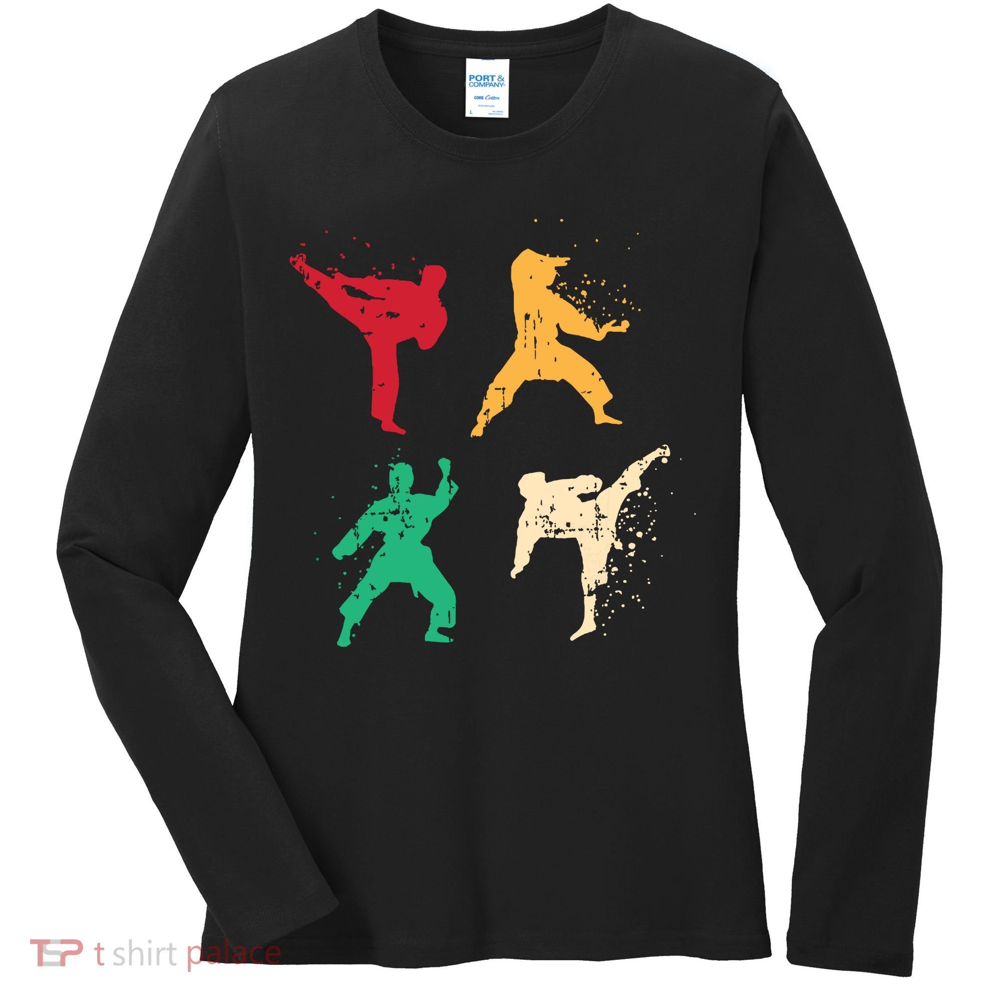 Karate For A Martial Art Enthusiast Women's Long Sleeve Shirt