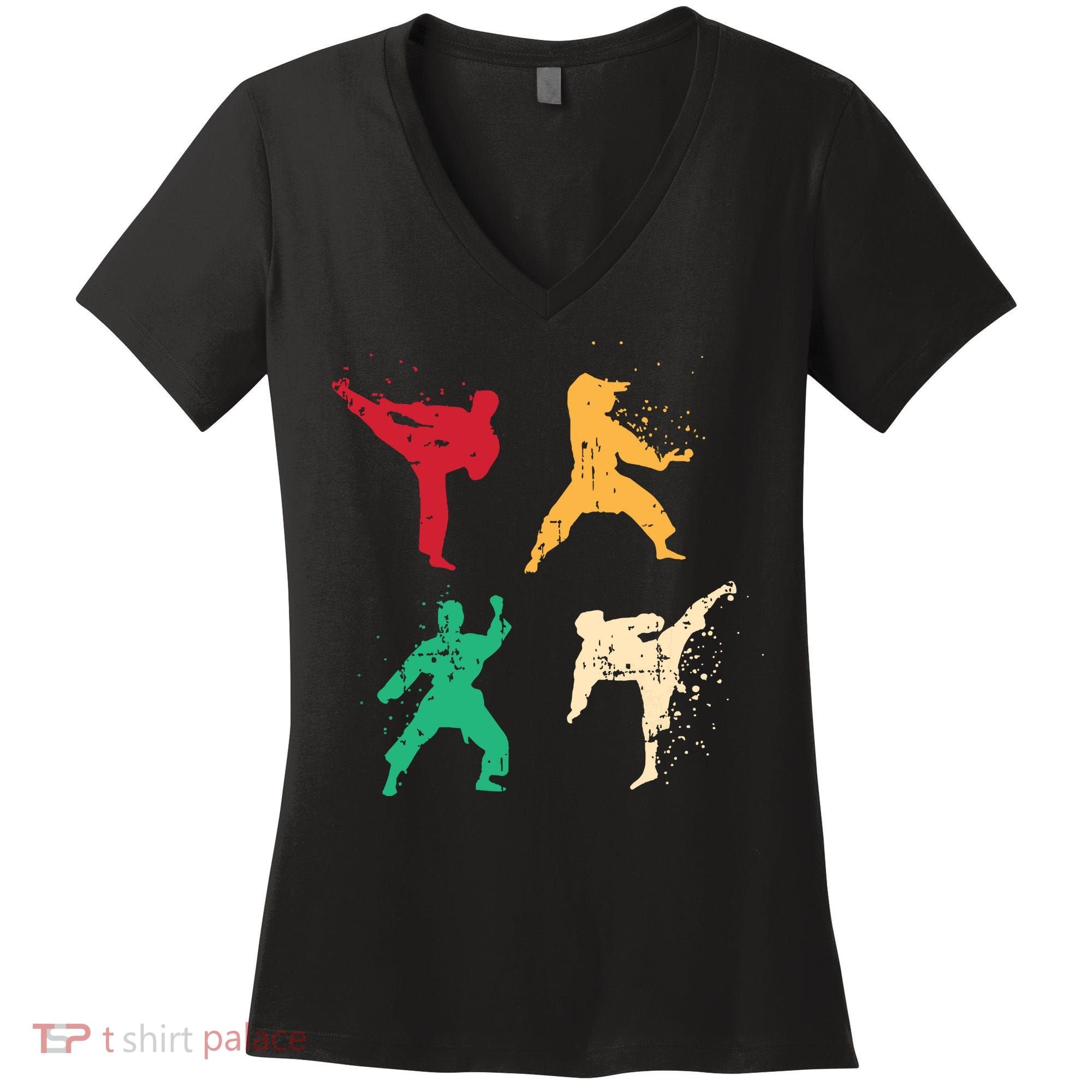 Karate For A Martial Art Enthusiast Women's V-Neck T-Shirt