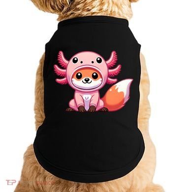 Kawaii Fox Axolotl Costume Doggie Tank