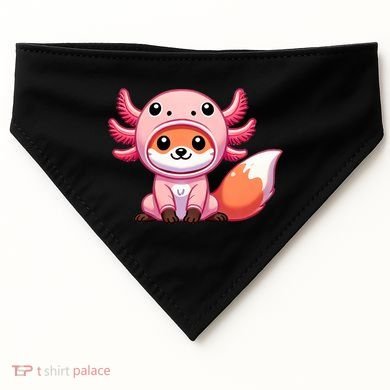 Kawaii Fox Axolotl Costume USA-Made Doggie Bandana