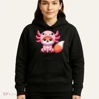 Kawaii Fox Axolotl Costume Hoodie thumb 5