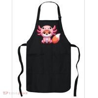 Kawaii Fox Axolotl Costume Apron thumb 0