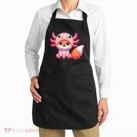 Kawaii Fox Axolotl Costume Apron thumb 2